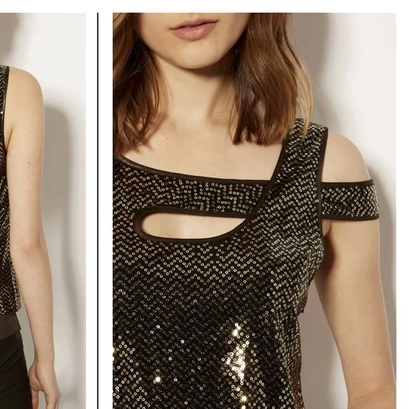 NWT Karen Millen sequin top - Picture 4 of 10